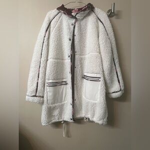Women’s Matilda Jane Snow Day Sherpa jacket in size medium